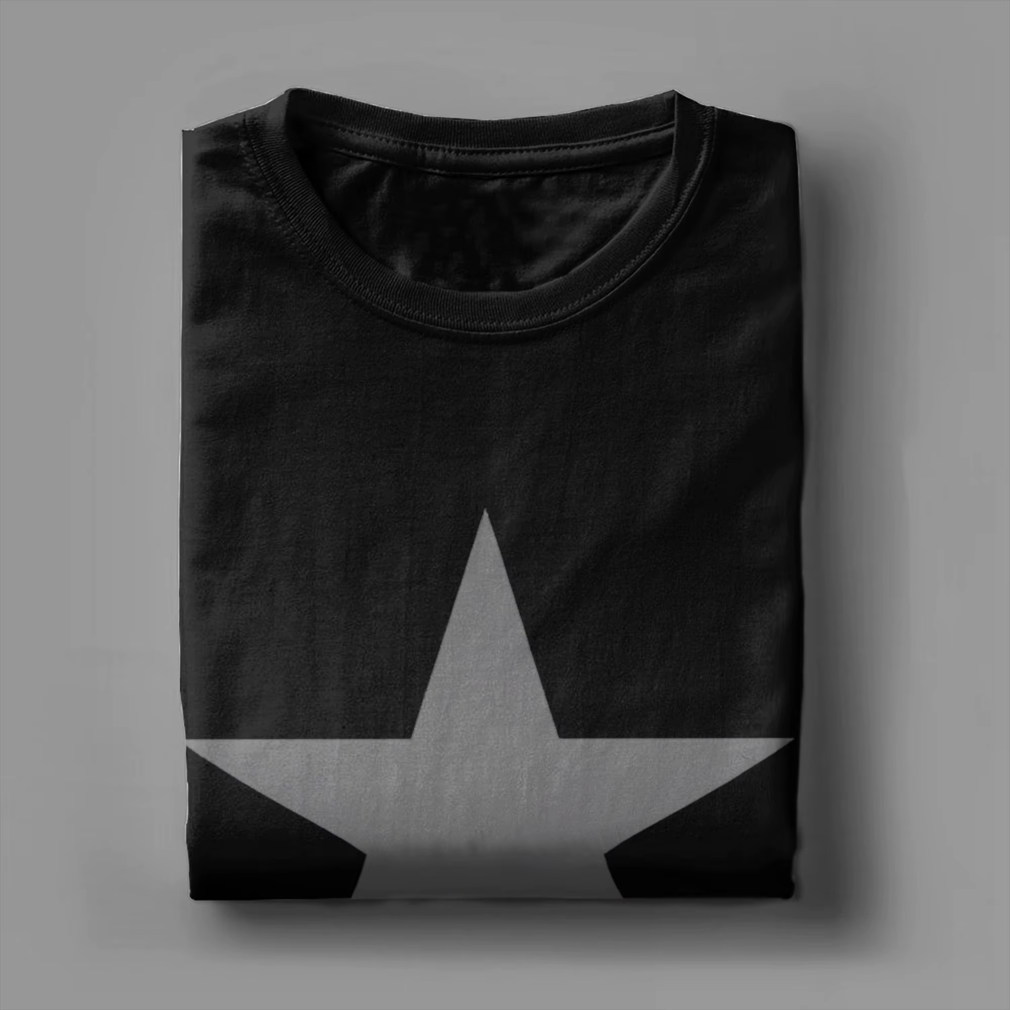 Hommes d-david b-bowed Blackstar t-shirt pur coton vêtements fou à manches courtes col rond