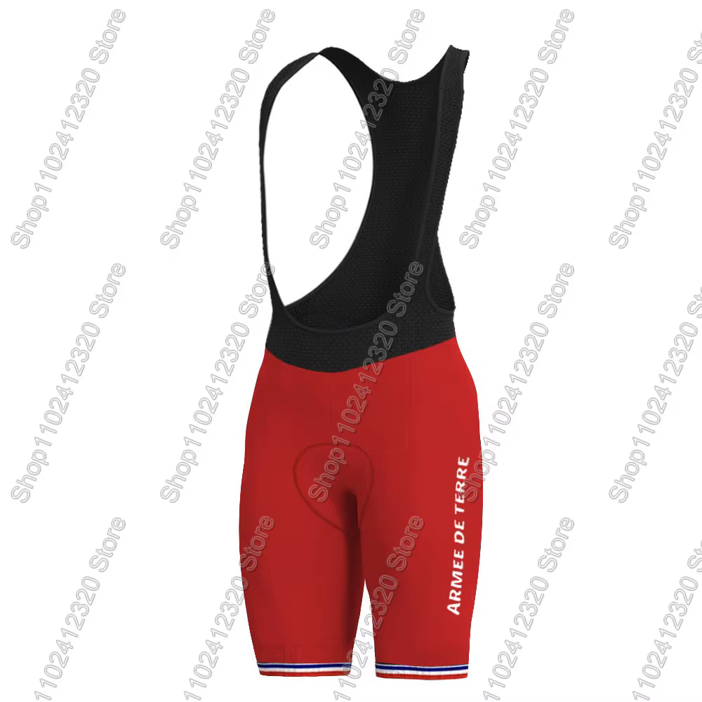 Ensemble Maillot et Cuissard Cycliste Équipe de France 2026 – Tenue d'Été pour Vélo de Route et VTT – Maillot et Short de Cyclisme