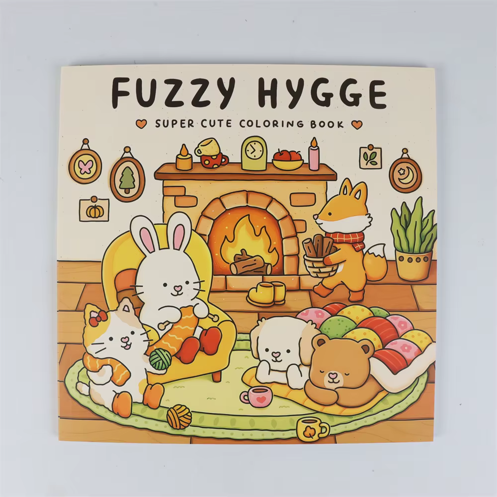 Livre de coloriage d'animaux mignons pour adultes et adolescents