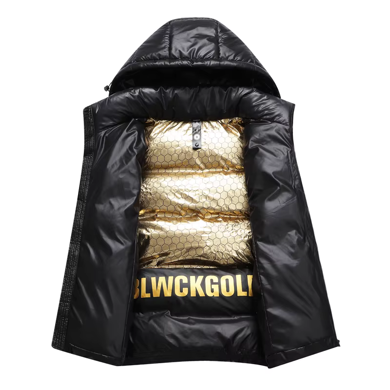 Marque hommes gilet vers le bas