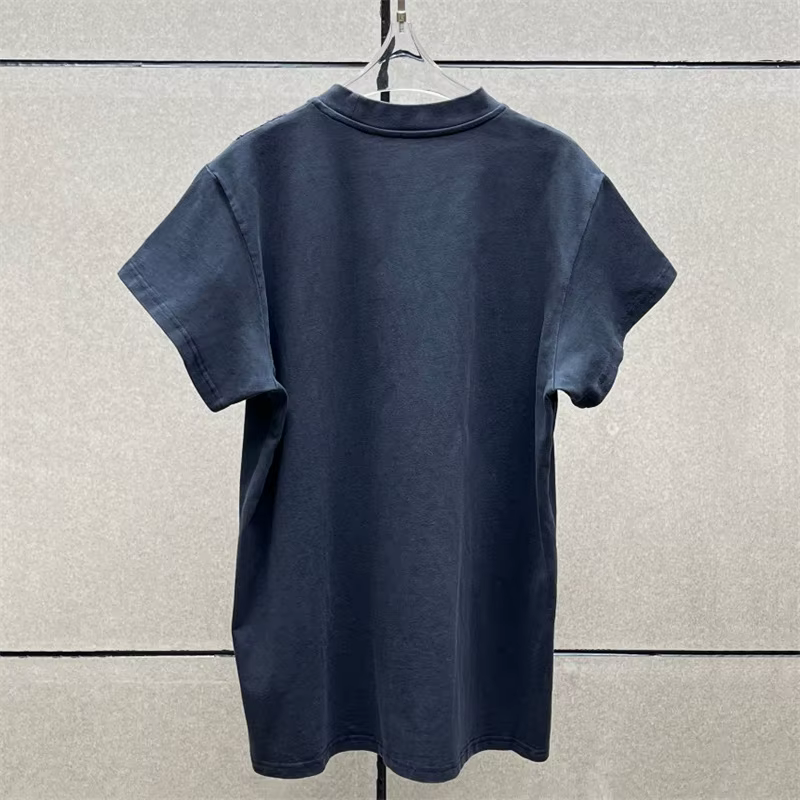 T-shirt pour femme, nouveau pull à col rond brodé de dentelle pour l'été 2026