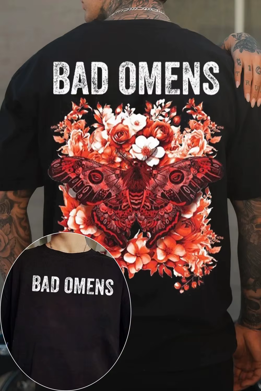 Bad Omens Band – t-shirts en coton pour hommes et femmes