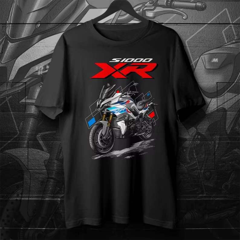 T-Shirt S1000XR 2020-24-T-Shirt de moto pour motocyclistes