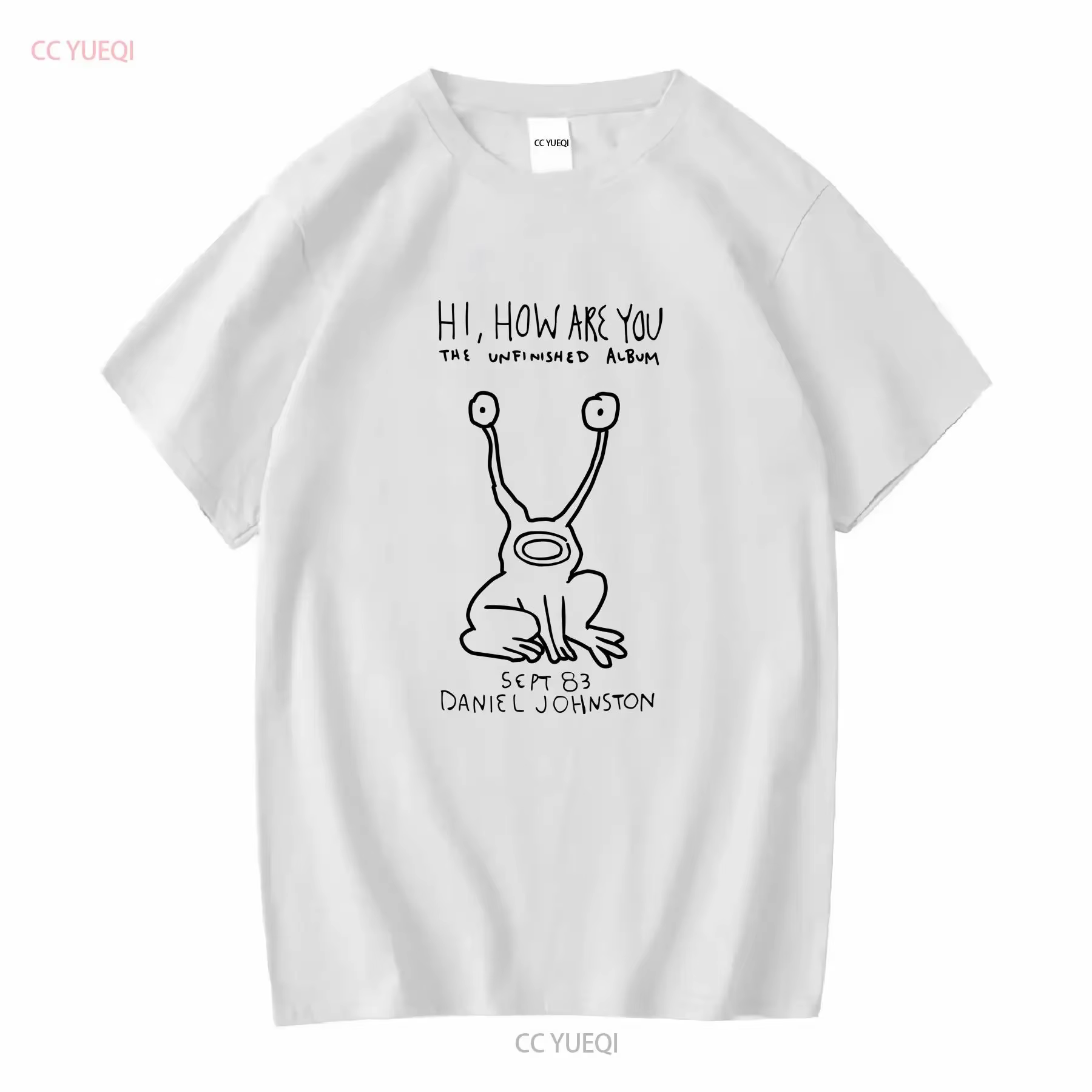 Vintage Daniel Hi comment vous êtes Johnston t-shirt taille S M L XL 2XL