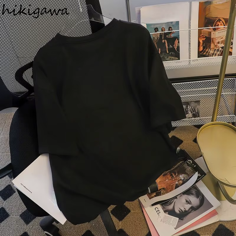 T-shirts coréens pour femmes