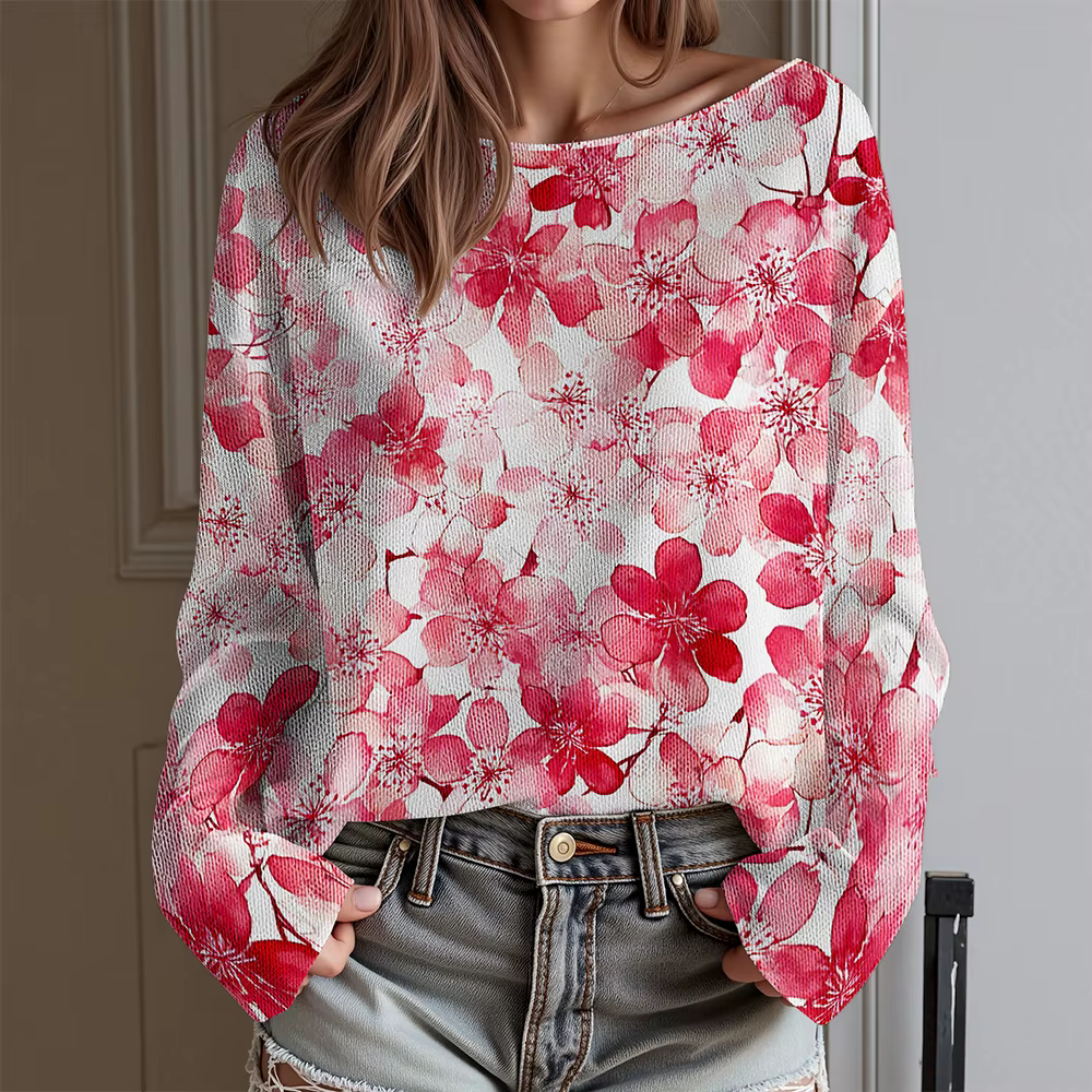 T-shirt à manches longues pour femmes