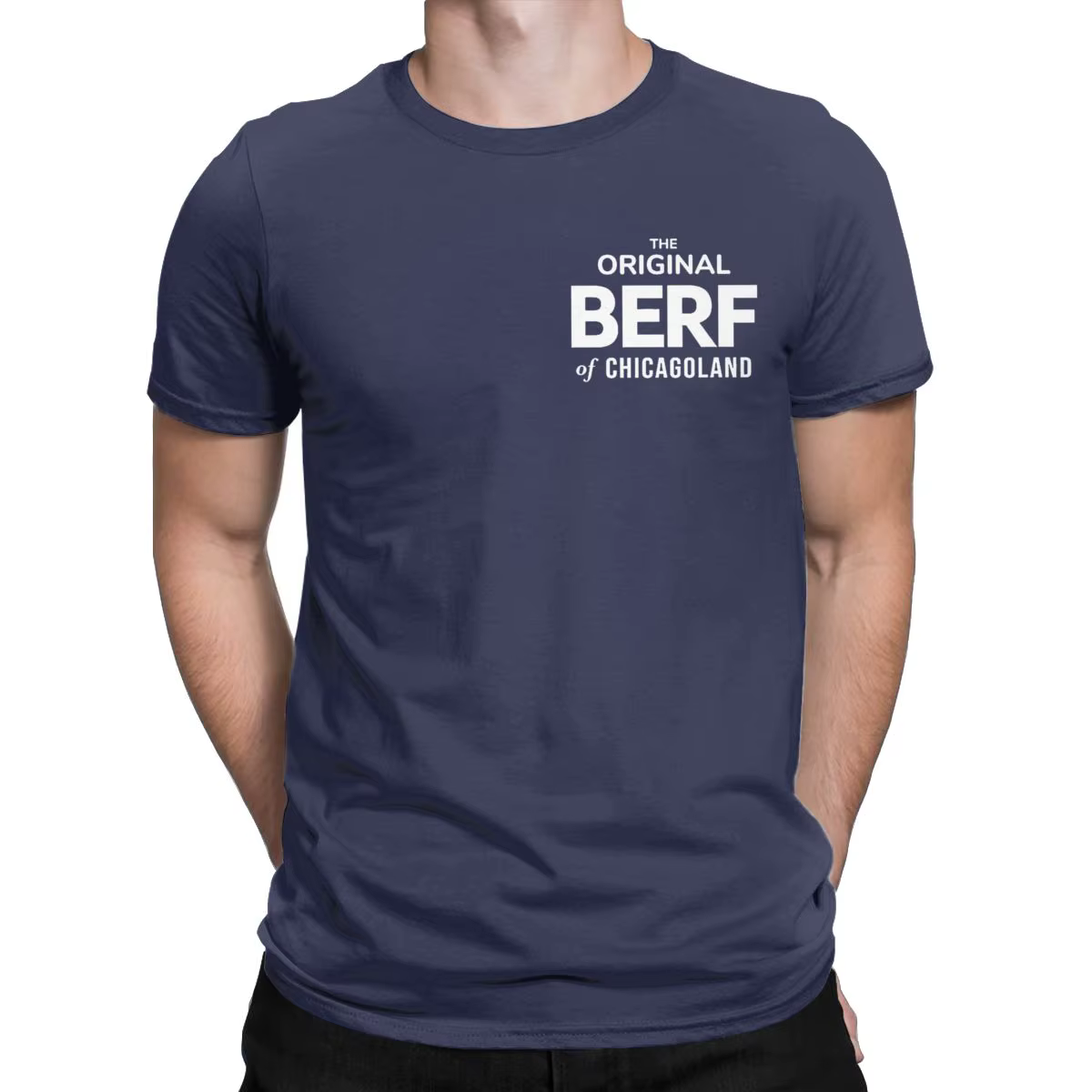 T-shirt manches courtes col rond homme