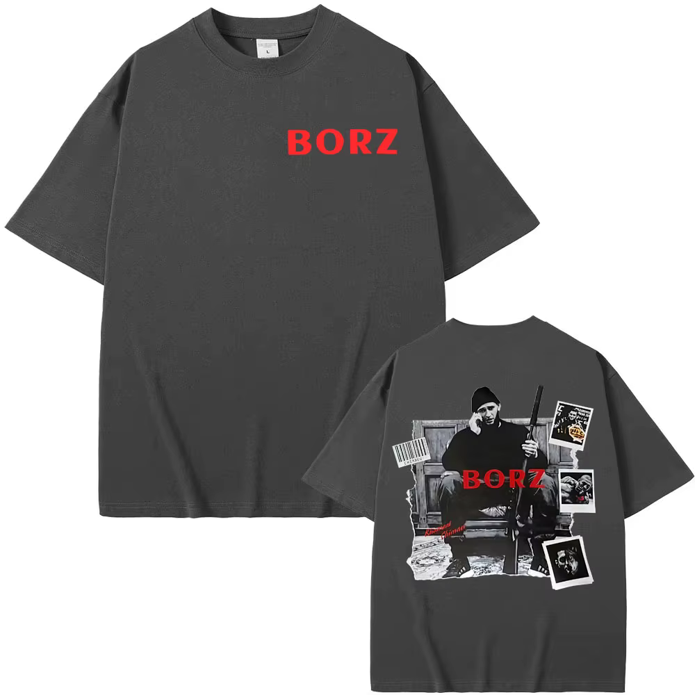 Khamzat Chimaev Borz The Wolf Merch T-shirt pour hommes