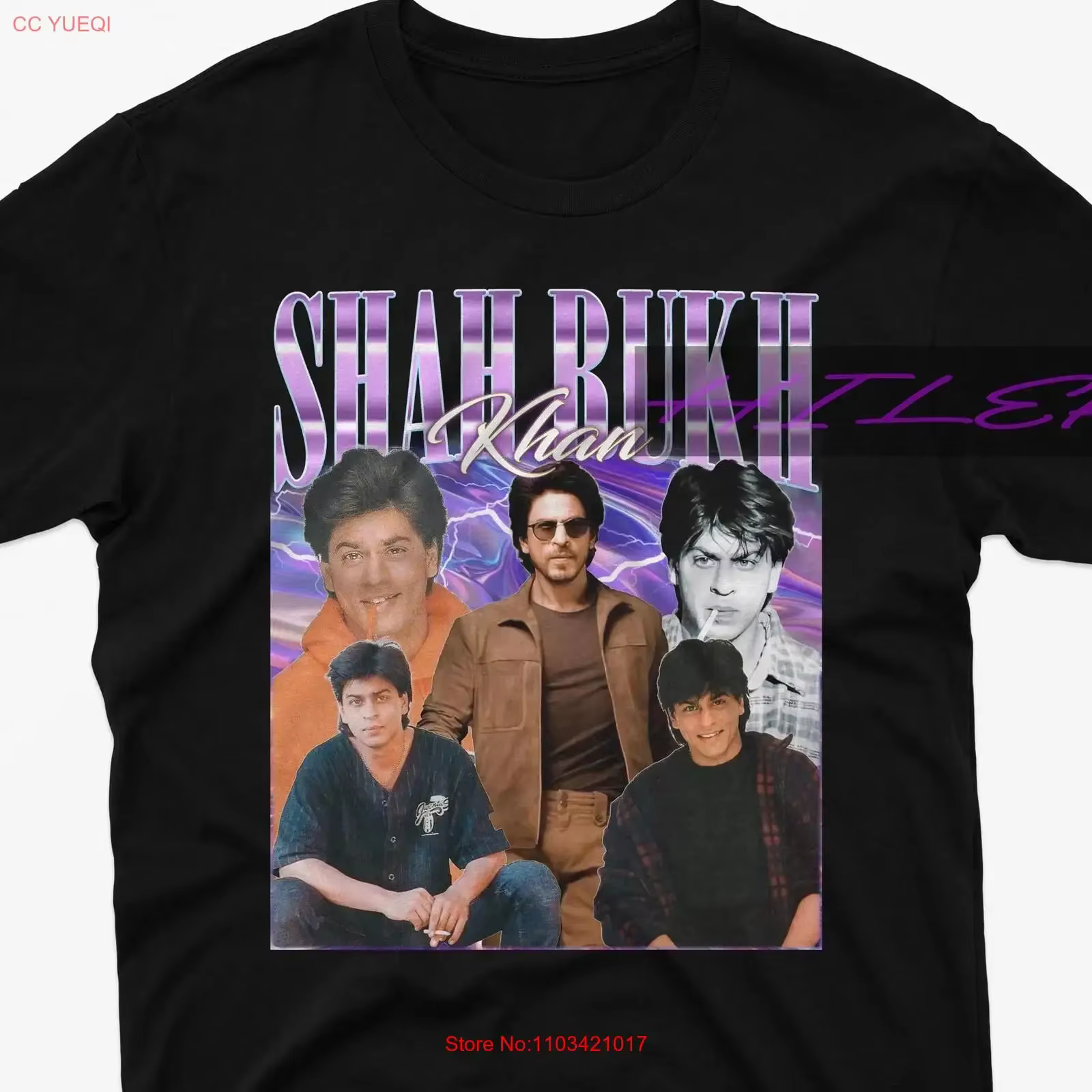 Shah Rukh Khan t-shirt rétro Vintage SRK film GifT noël