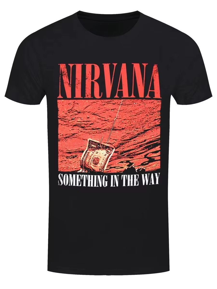 T-Shirt du groupe Nirvana en coton pour hommes et femmes, Streetwear d'été