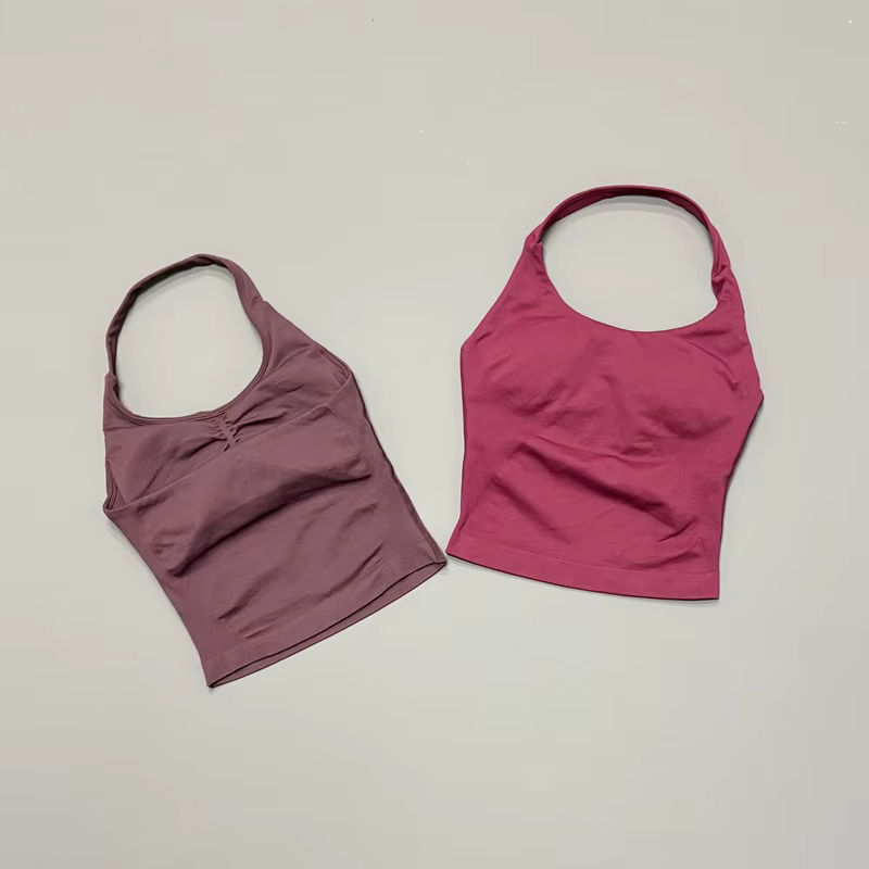 HISTELLO Débardeur Halter pour Femme