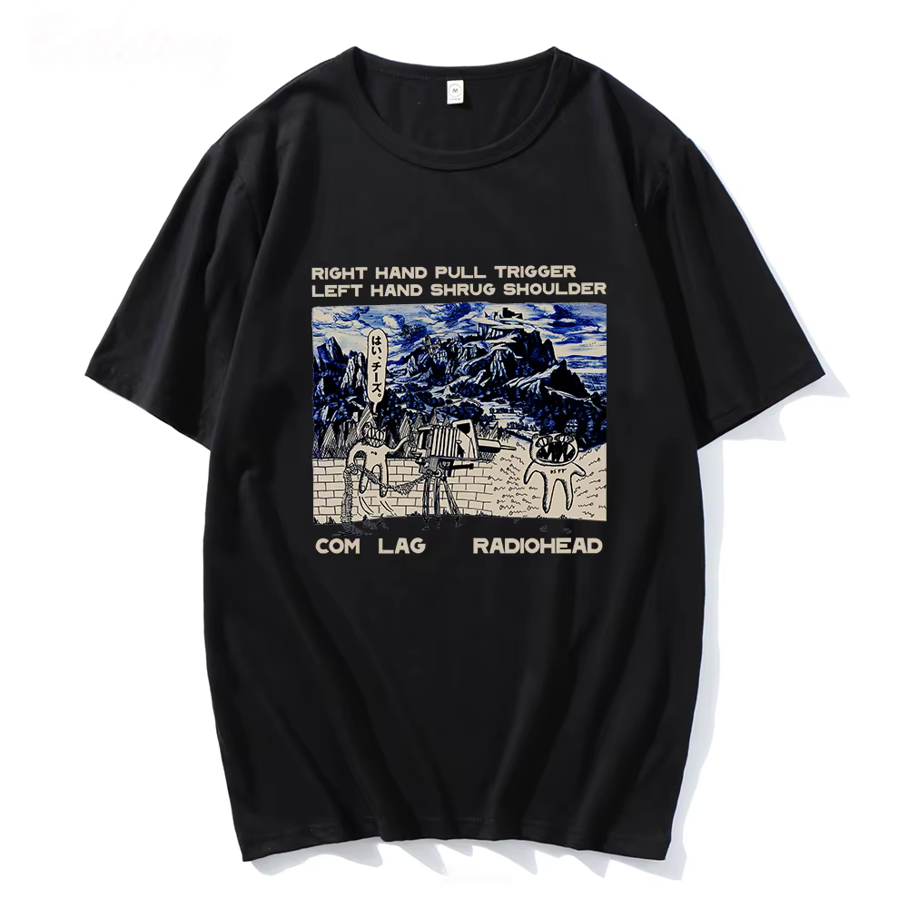 Radiohead-T-shirt pour homme et femme