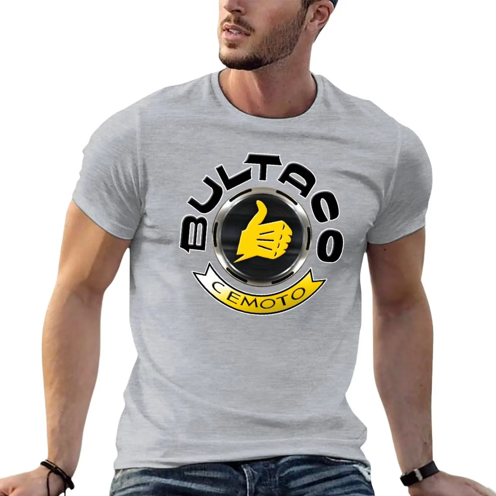 T-shirt classique streetwear pour hommes
