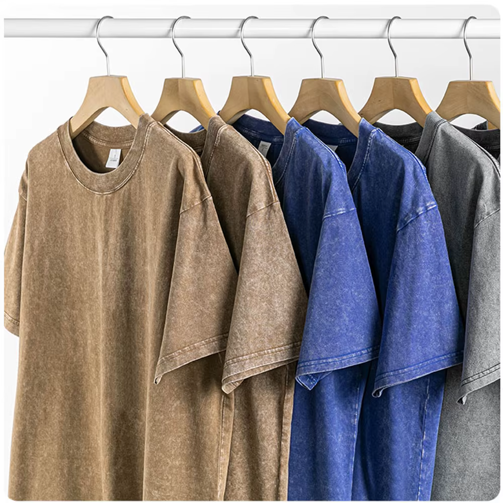 T-shirt à manches courtes en coton épais