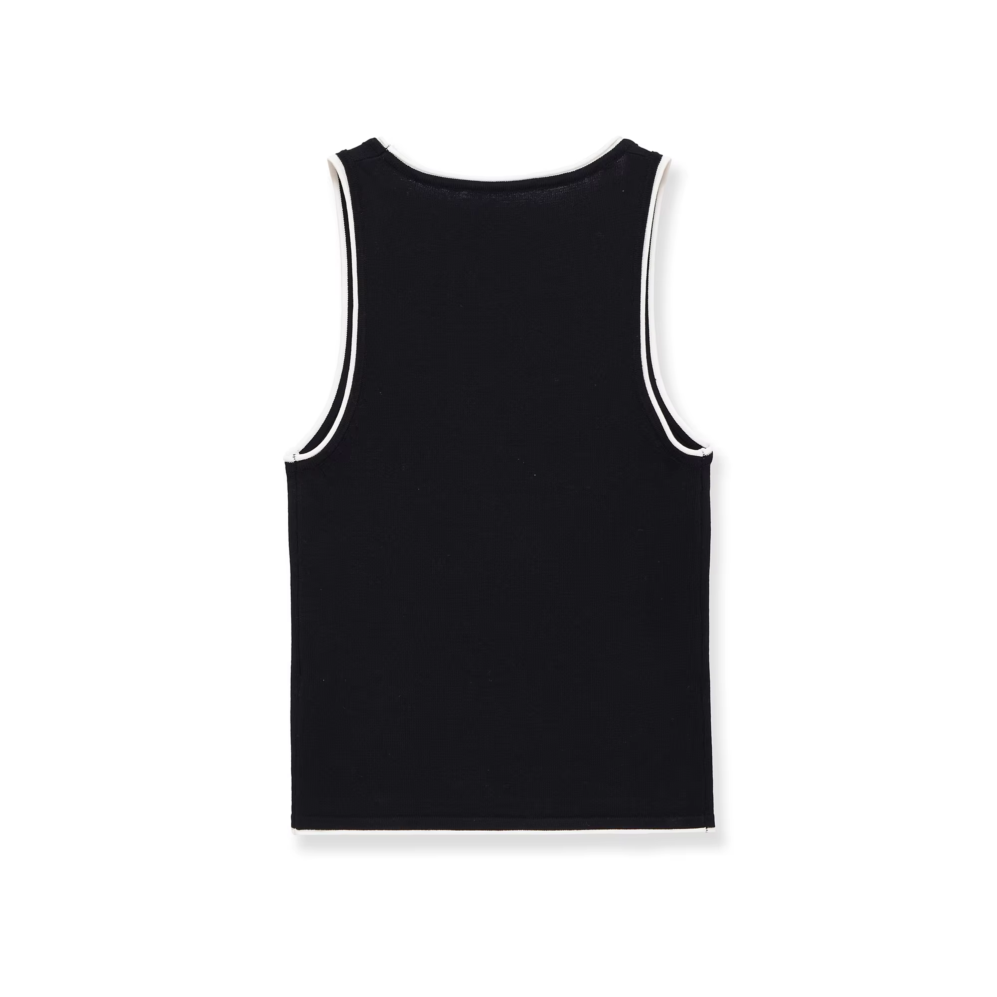 Haut tricoté classique pour femme avec bordure
