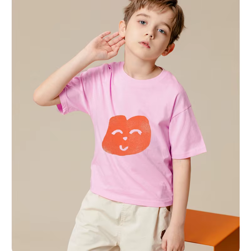 T-shirt d'été à manches courtes pour garçon et adolescente