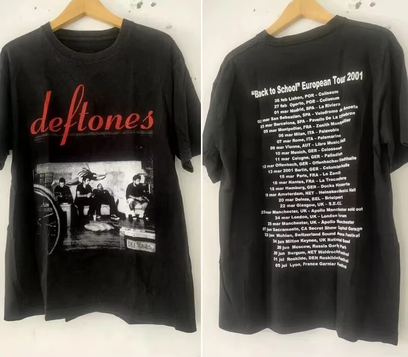 T-shirt Deftones pour hommes