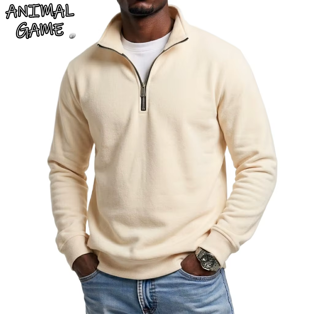 Sweat-shirt à fermeture éclair pour homme