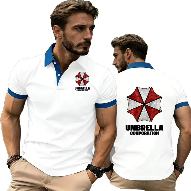 Nouveau polo homme grande taille confortable et absorbant la transpiration