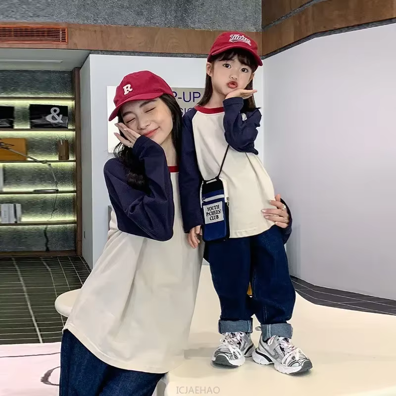 2025 adolescente fille vêtements coréen Parent-enfant