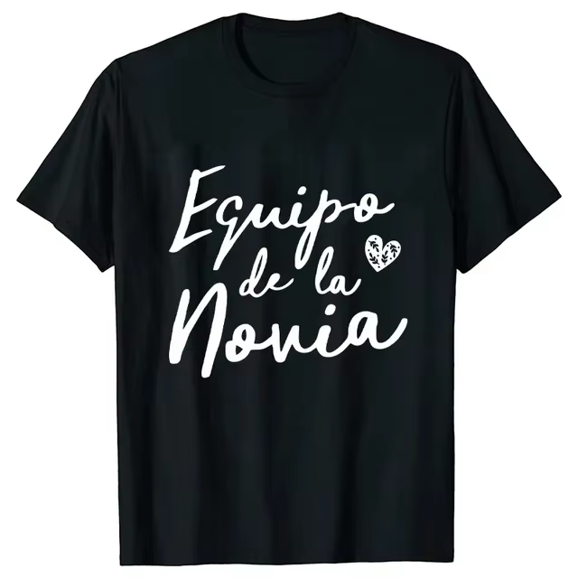 T-shirt Team Bride pour filles espagnoles