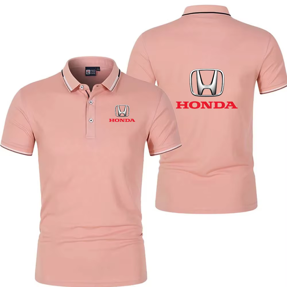 2026 Camiseta Polo Honda Logo Racing Team pour homme