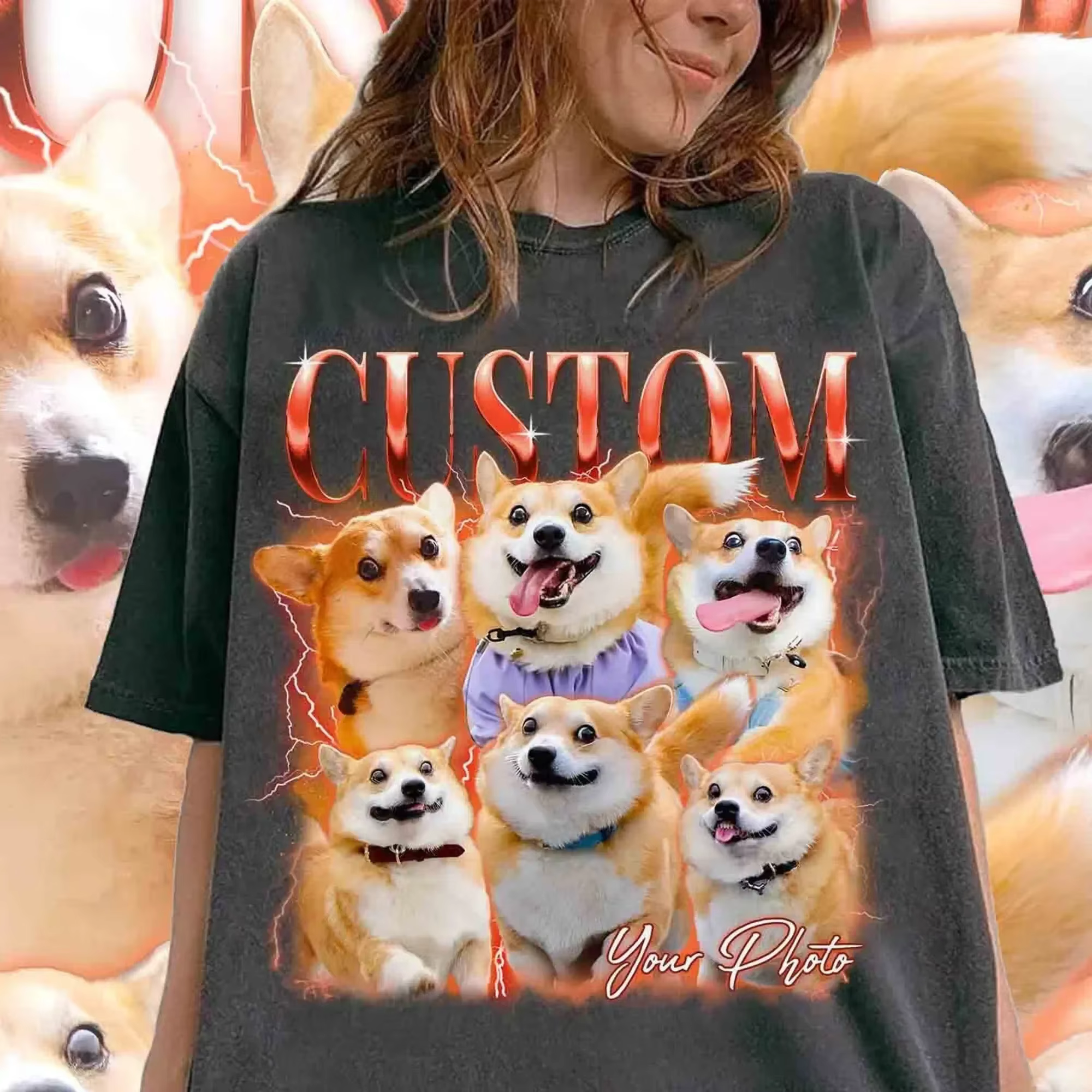 T-shirt Bootleg Vintage des années 90