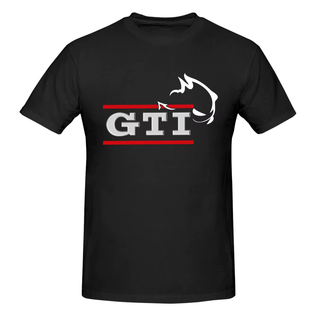 T-Shirt style décontracté Golf Gti hommes t-shirts mode manches courtes col rond