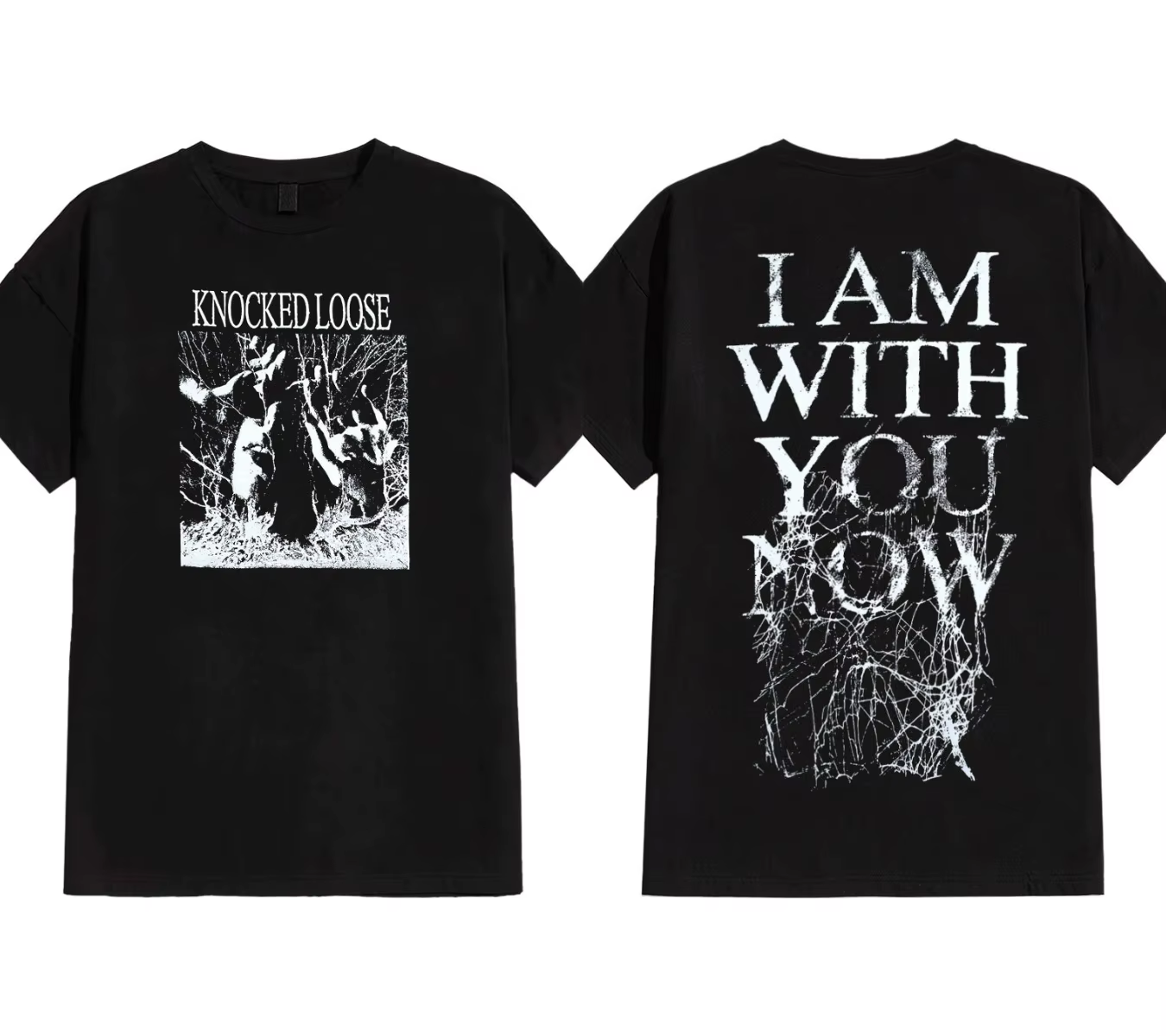 T-shirt en coton à col rond pour homme et femme