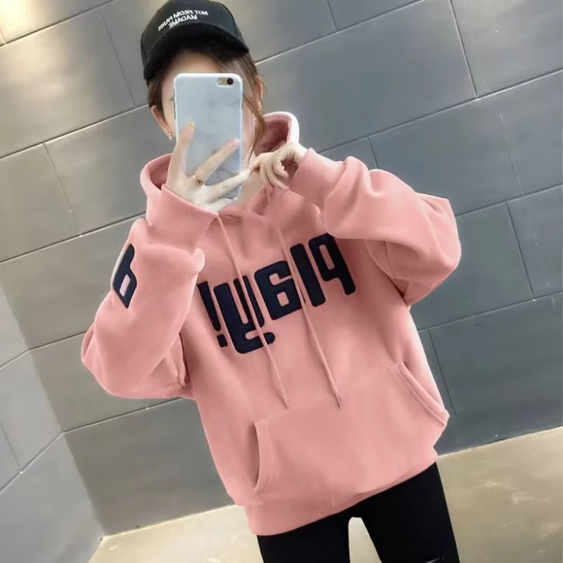 Sweats à capuche à manches longues PVD pour femmes