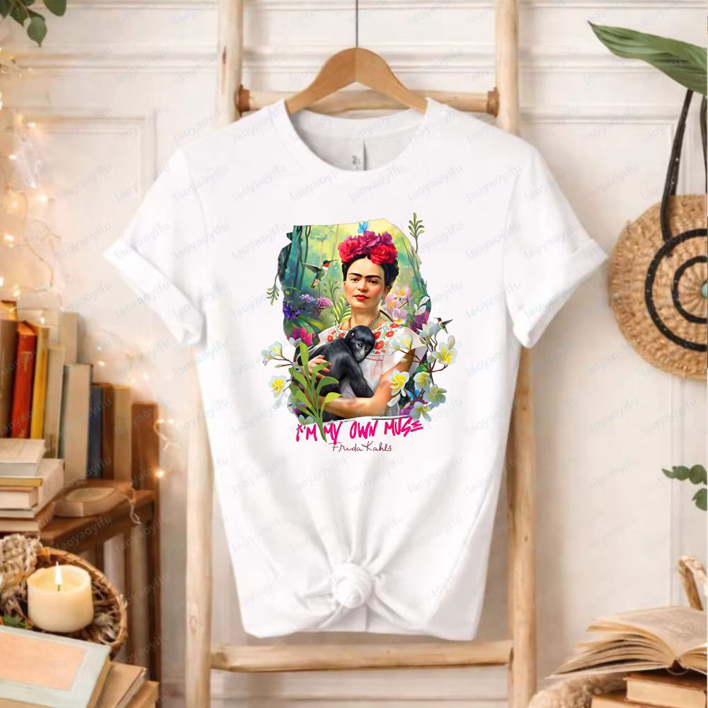 T-shirt « Je suis ma propre muse » - Frida Kahlo