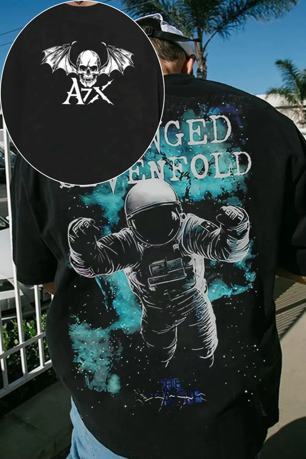 T-shirt graphique Avenged Sevenfold A7X Rock Band 2026 pour hommes et femmes