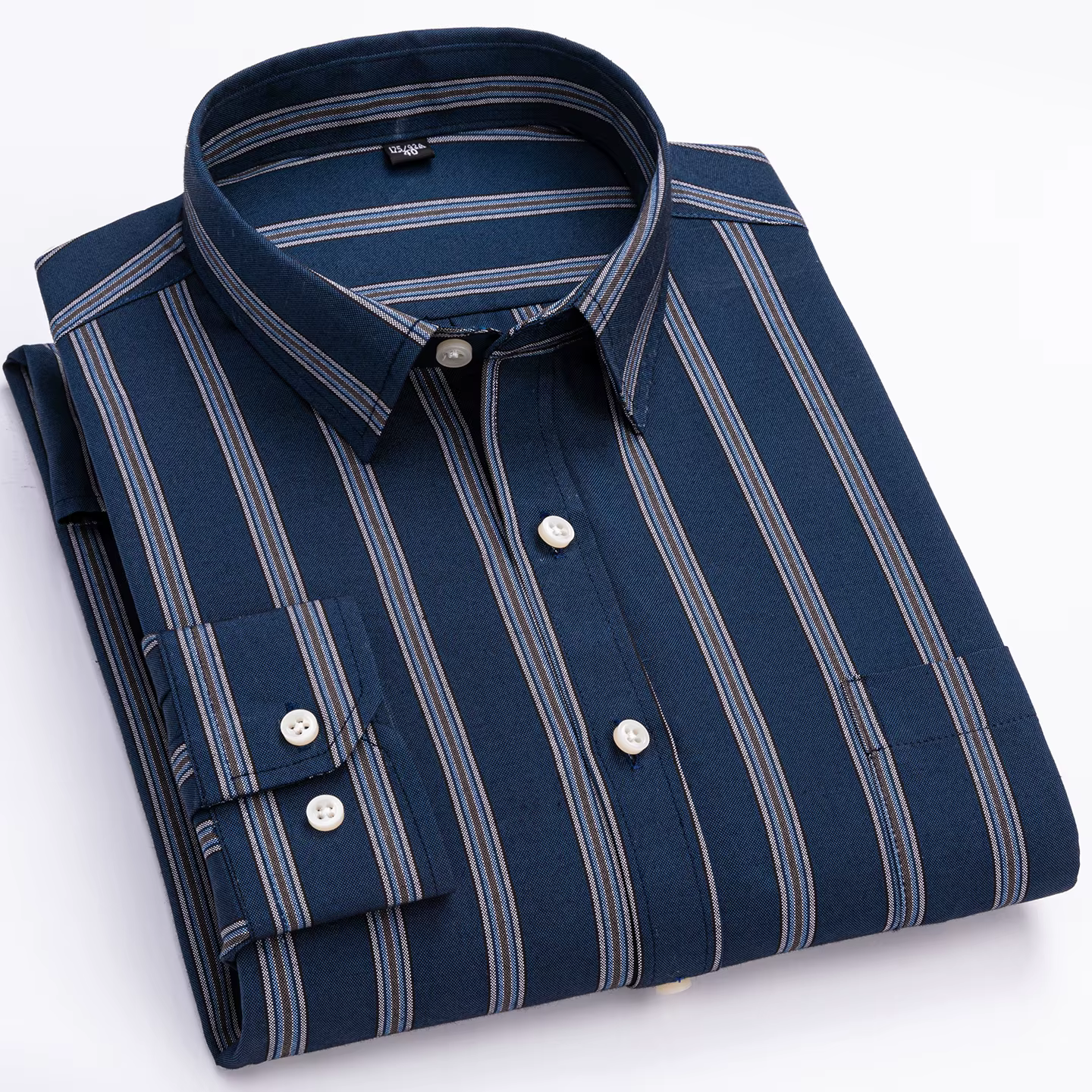 Chemises Oxford à manches longues pour hommes