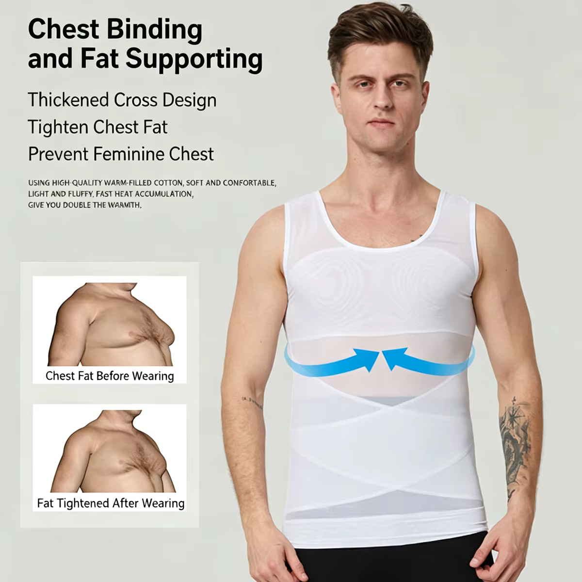 Chemises de Compression pour hommes