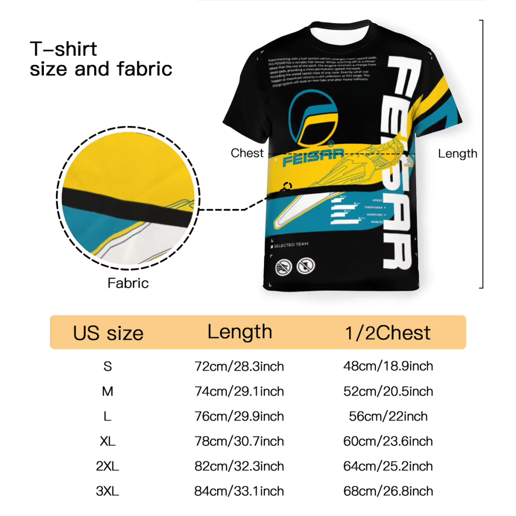 T-shirt en polyester Wipeout pour hommes