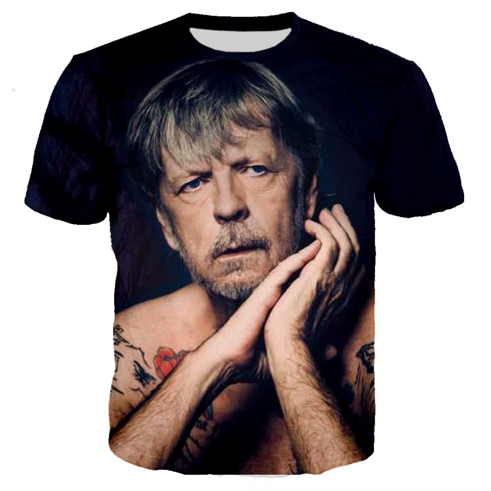 Singer – t-shirt homme et femme, Streetwear décontracté, Hip Hop, Harajuku