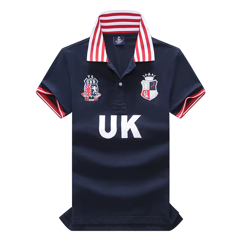 Polo à manches courtes pour homme UK Menswear