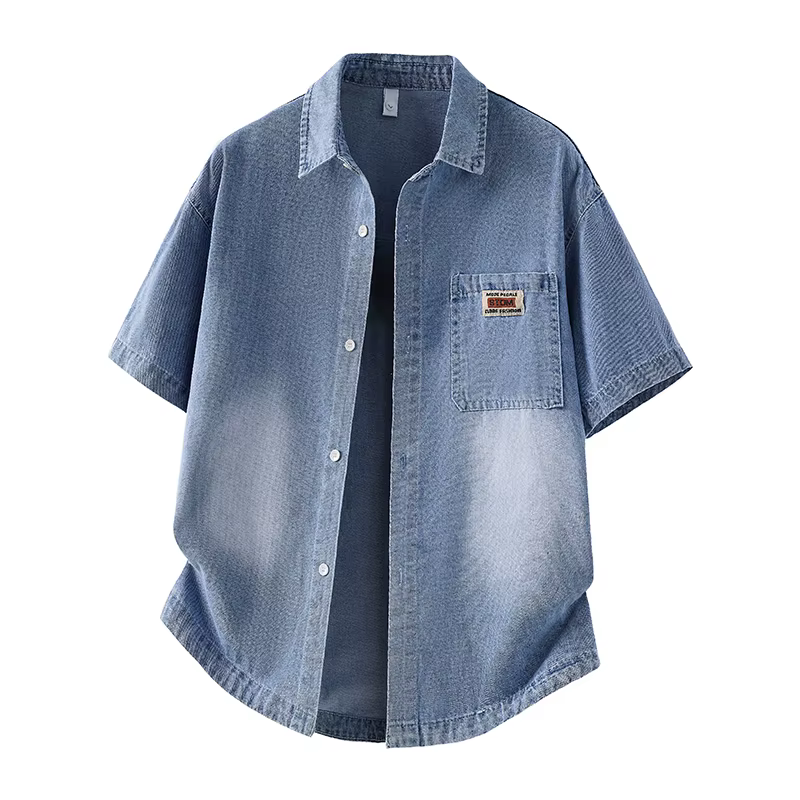 Chemise en jean pour homme