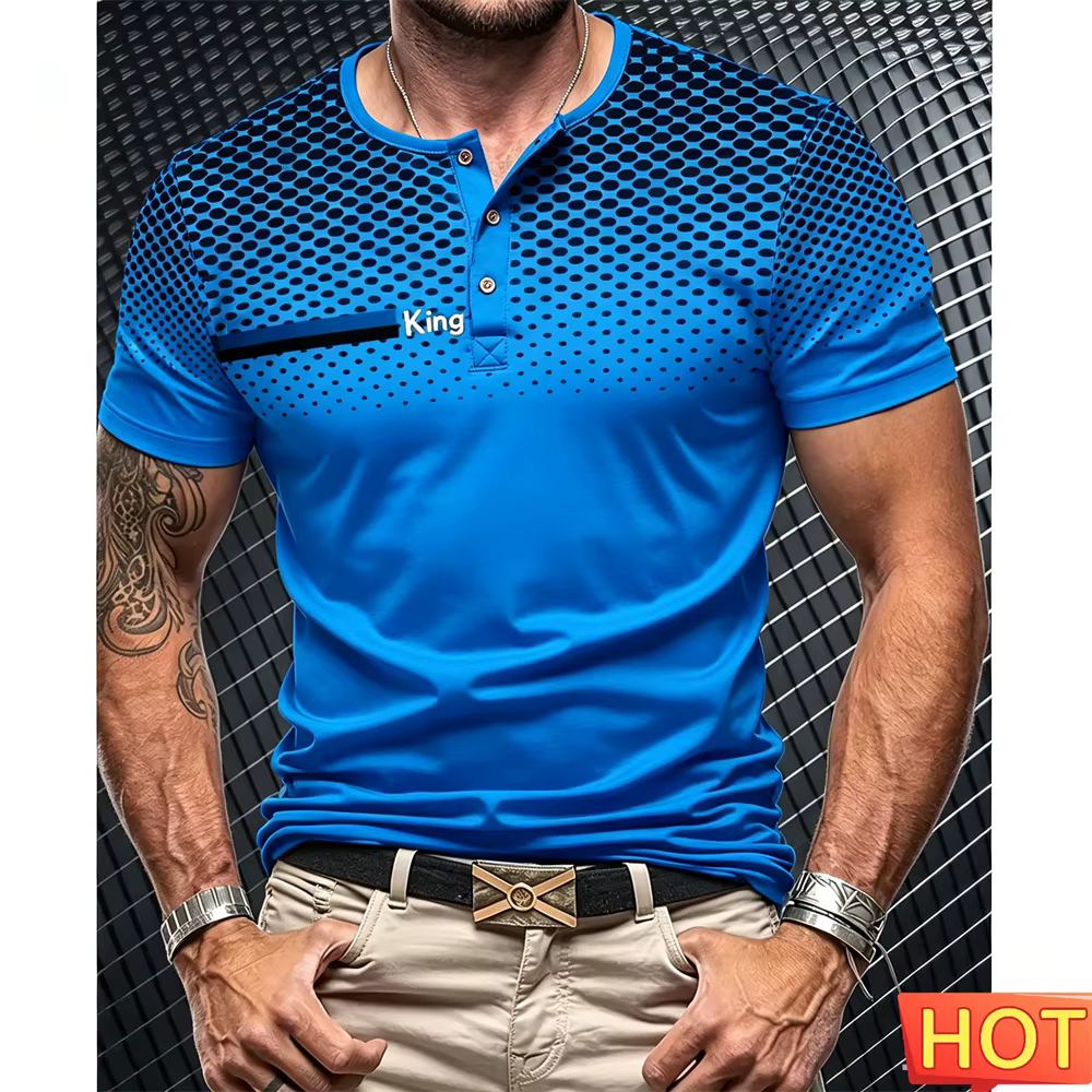 T-shirt pour homme, manches courtes