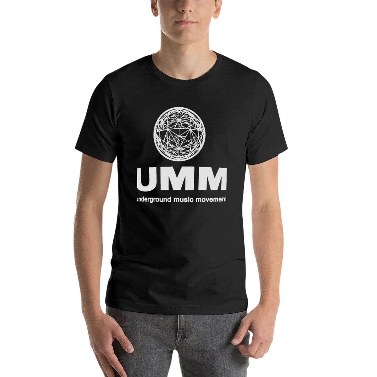 T-shirt UMM-EDF Music Movement pour homme, sweat-shirt noir, designer, nouveau