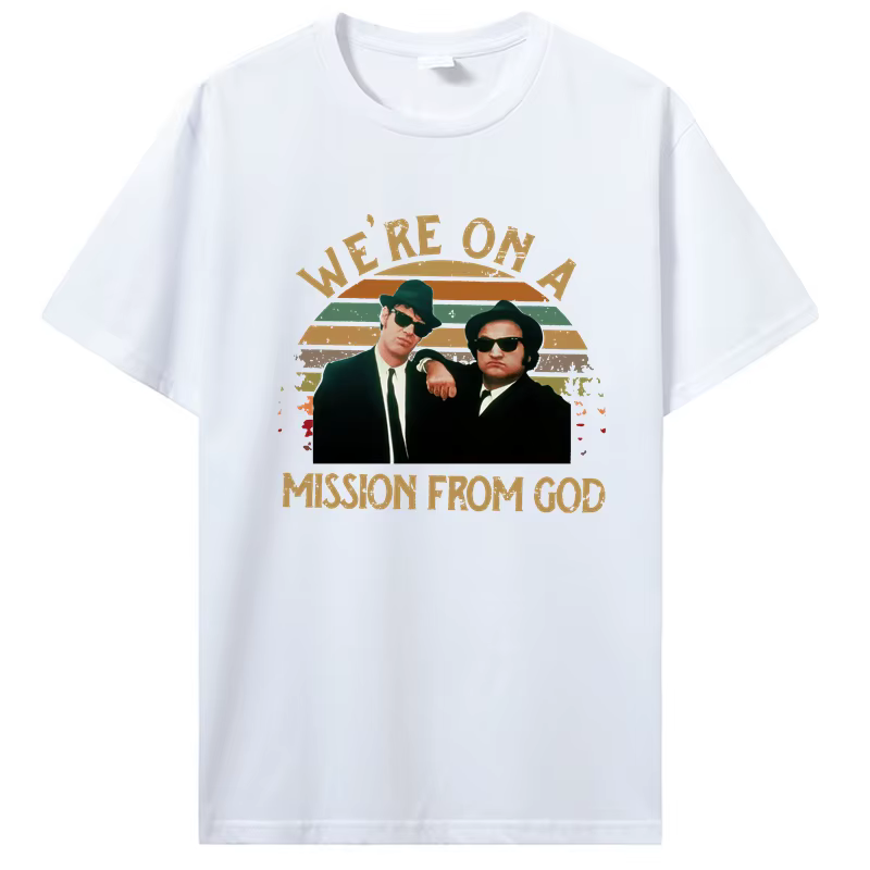 Chemise de film The Blues Brothers pour hommes et femmes
