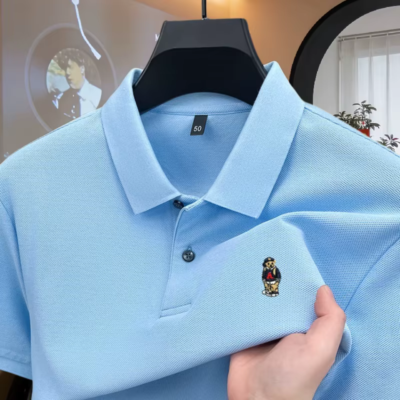 Polo à manches courtes pour homme