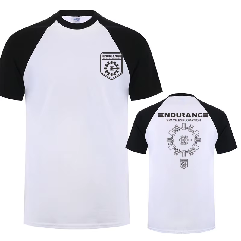 Endurance Espace Exploration Interstellaire Hommes T-shirts Stay Tars Tshirt Unisexe Chemise Décontractée Mode Classique Hauts LH-412