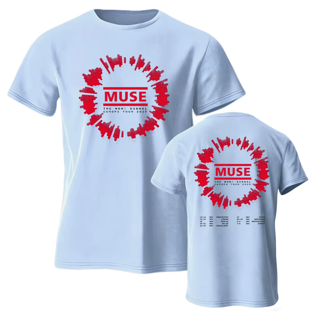 MUSE The Wow! T-shirt Signal Tour unisexe