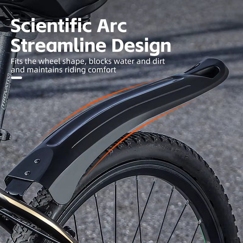 WEST BIKING – garde-boue de vélo vtt, élargi et allongé, 26 "/27.5"/29 ", avant et arrière, à dégagement rapide, accessoires de vélo