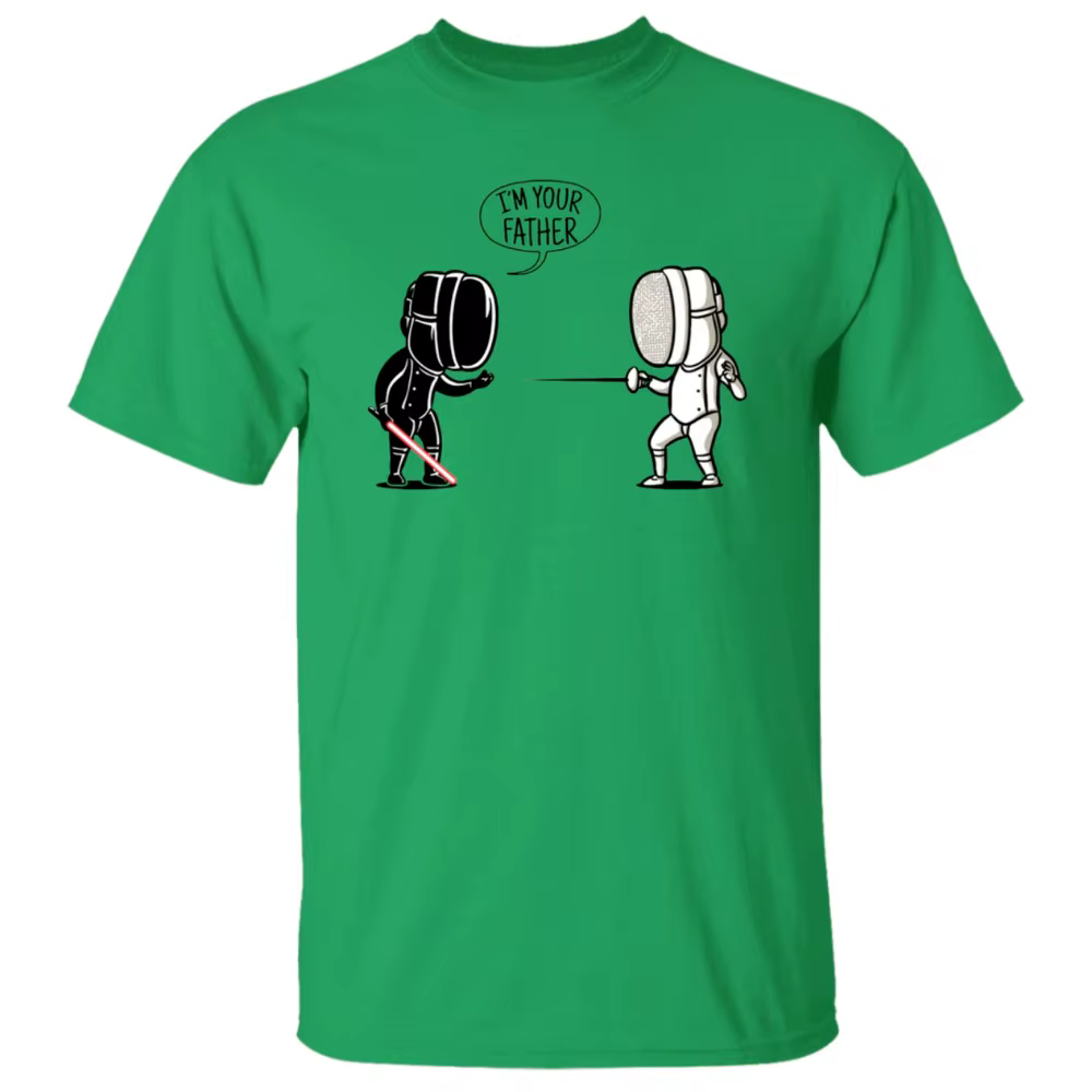 Esgrima t-shirt drôle citation je suis votre père escrime Sport