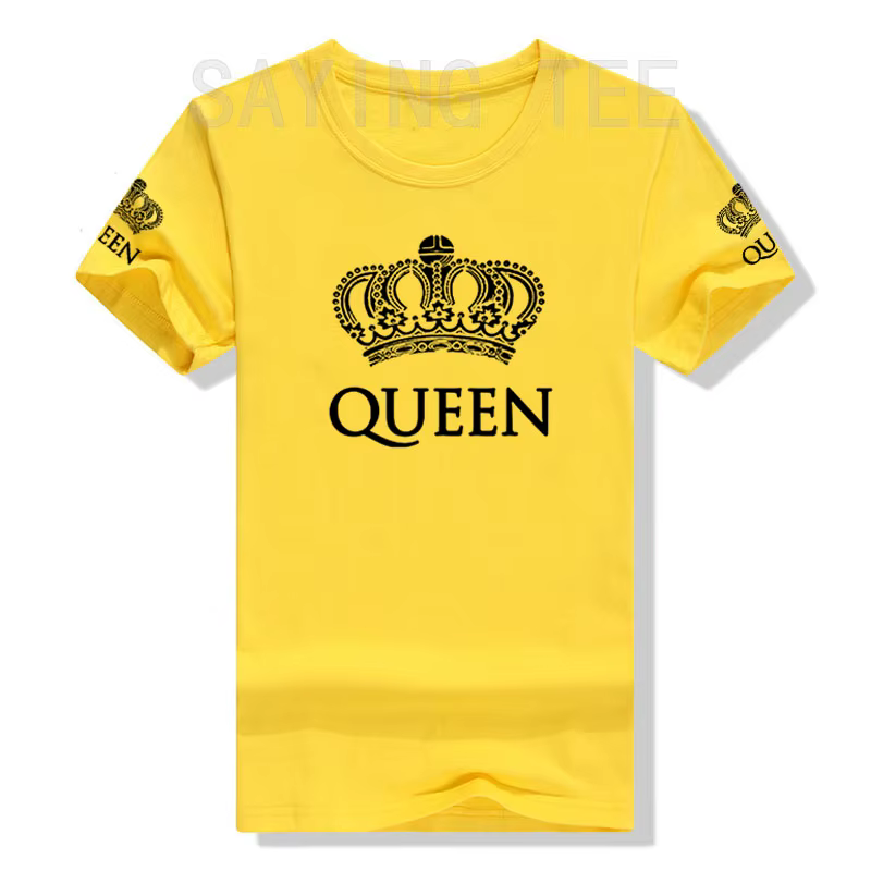 T-shirt graphique à manches courtes pour couples
