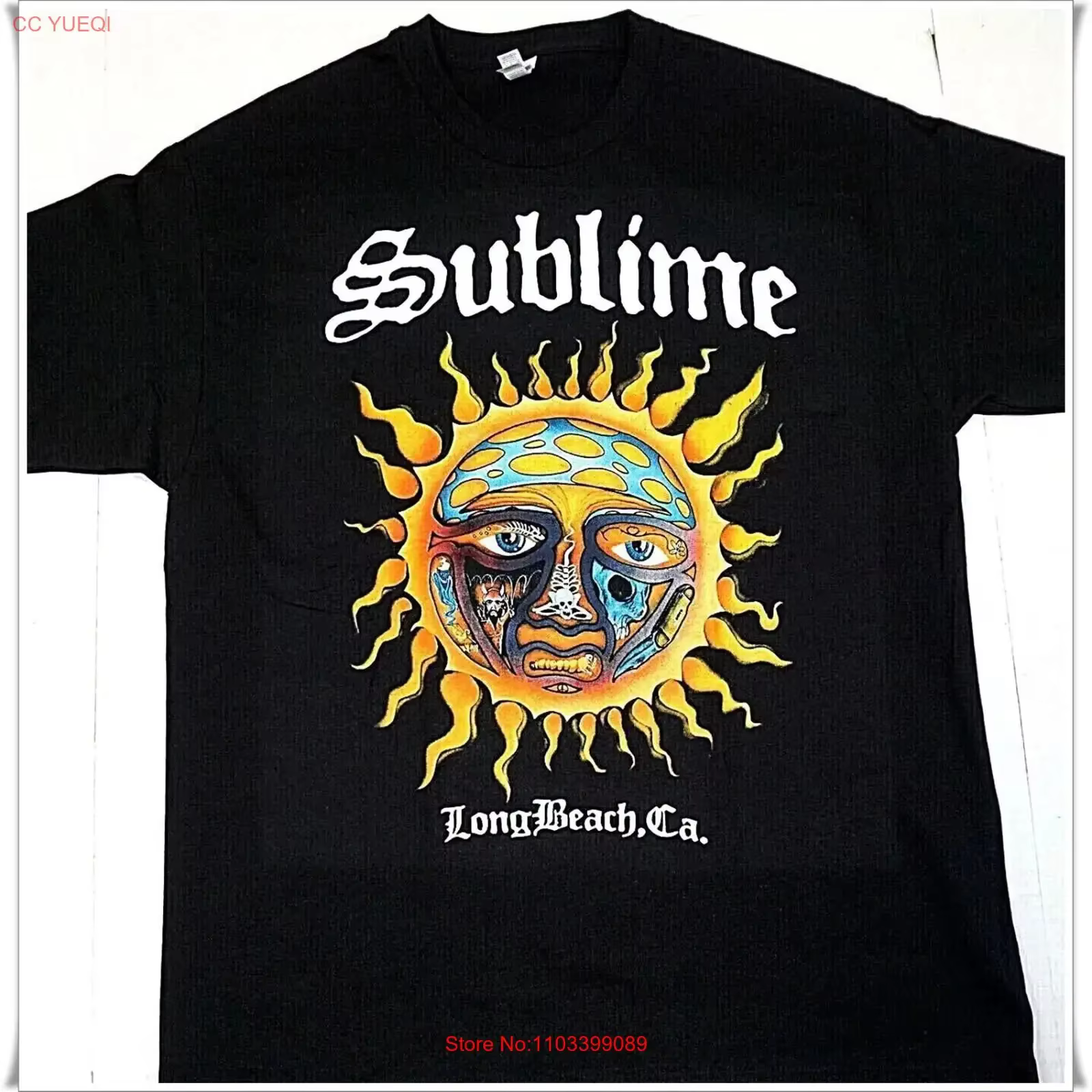 T-shirt HOT SUBLIME Long Beach en coton épais