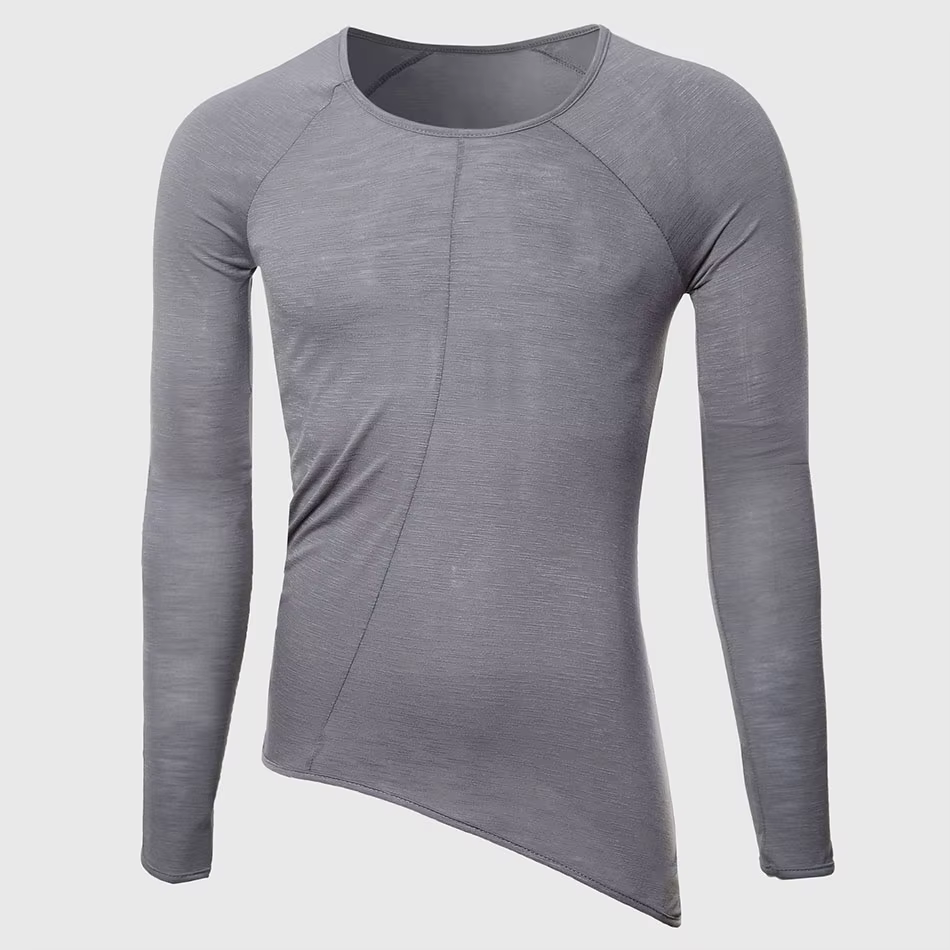 T-shirt à col rond pour hommes