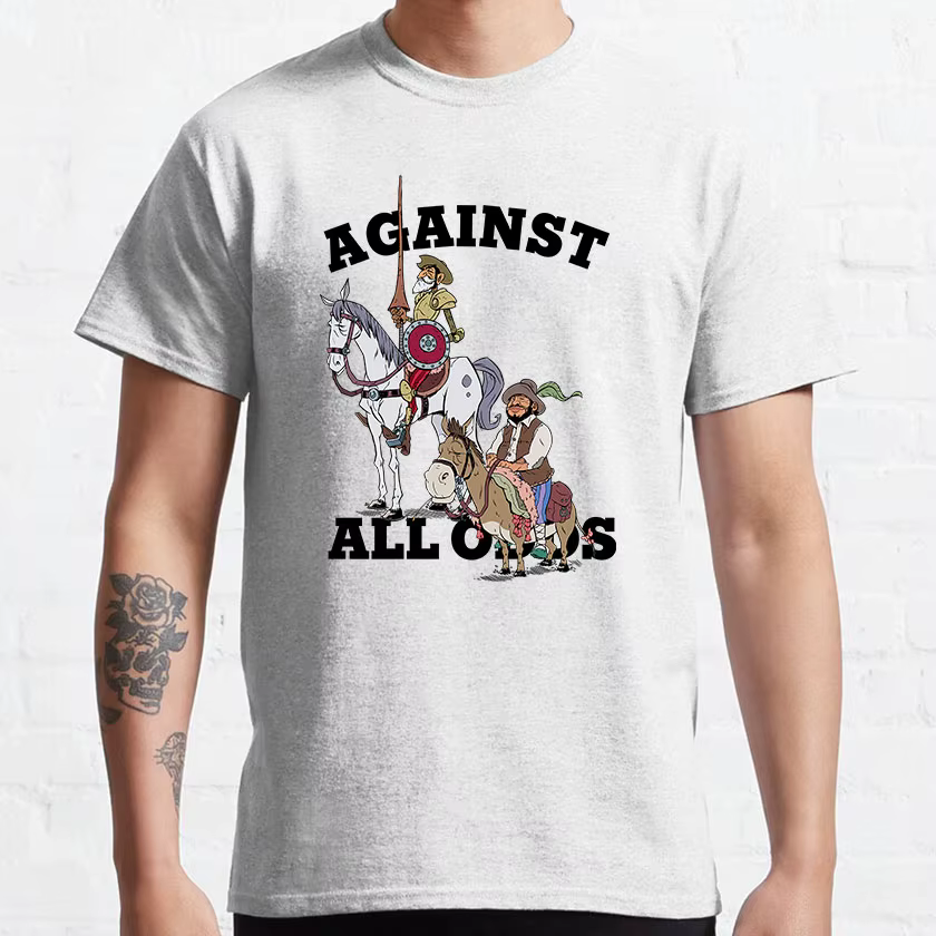T-shirt humoristique imprimé de la littérature espagnole